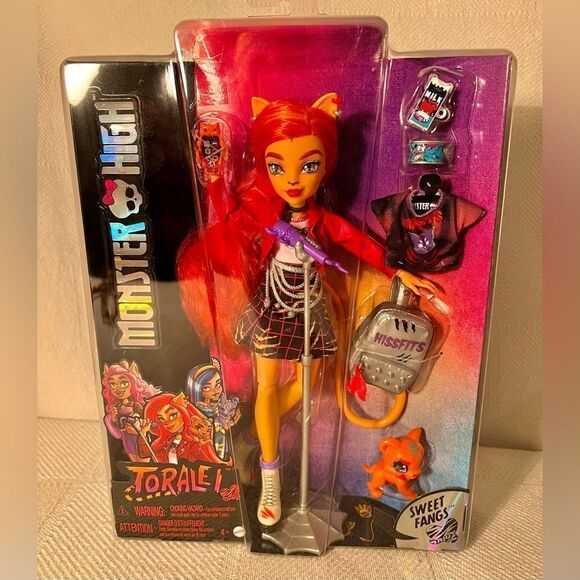 Monster High G3 Toralei Stripe IN HAND READY TO SHIP NEW SEALED Gen3 Reboot - Picture 3 of 16